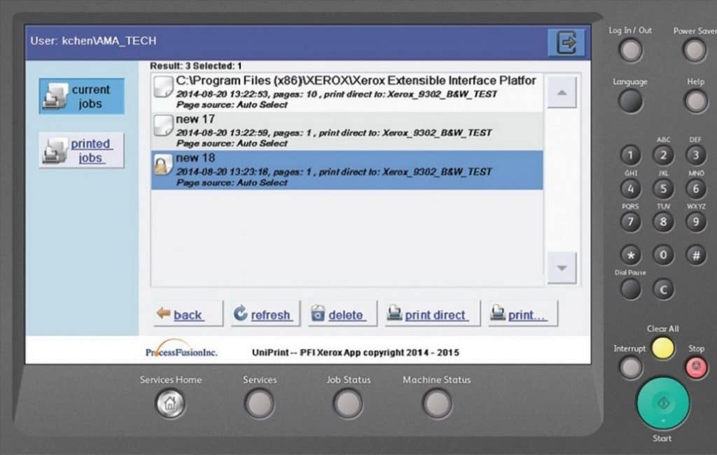 vpq connectors for xerox mfp