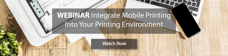 webinar how to integrate mobile printing into your environment