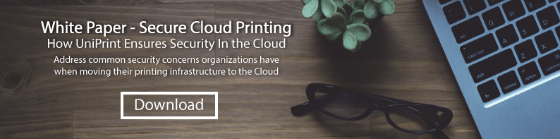 Secure Cloud Printing white paper