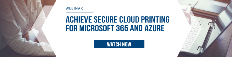 secure cloud printing