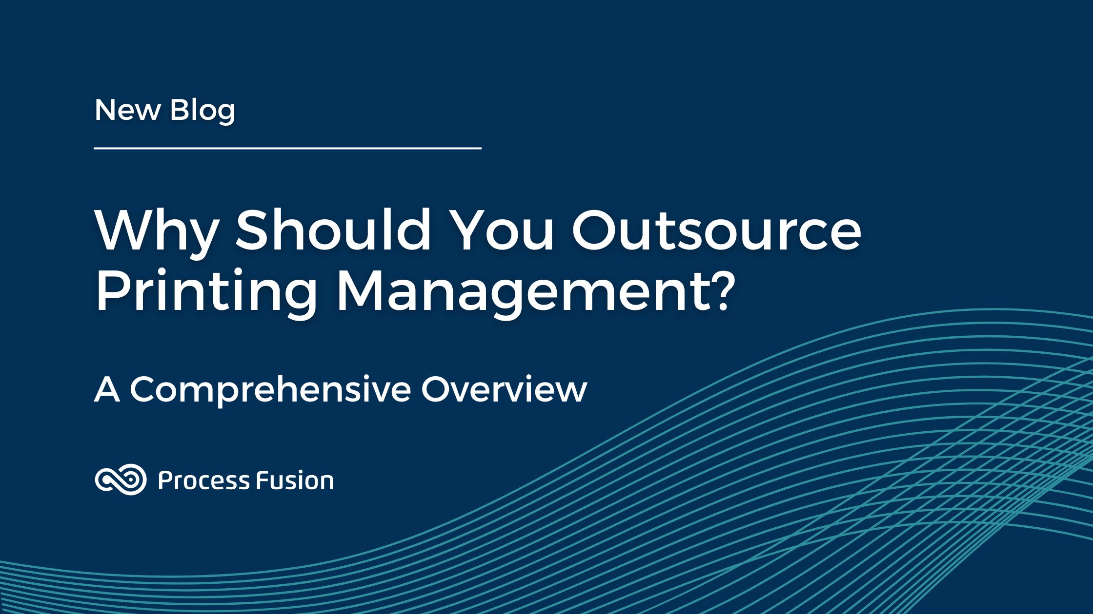 Why Should You Outsource Printing Management